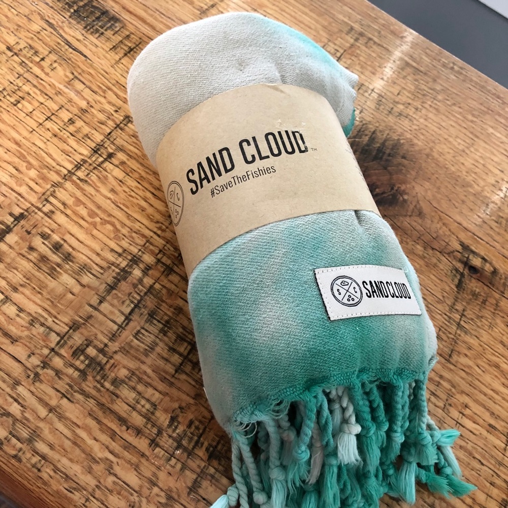 Sand Cloud mandala tie dye towel